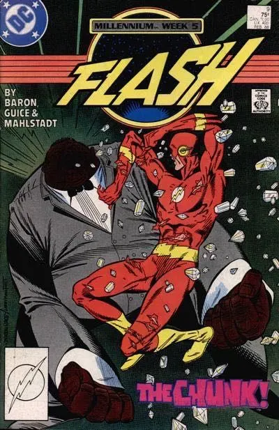 Flash, Vol. 2 #9 Direct Edition comic book cover, 1988
