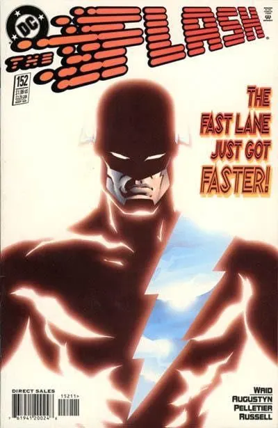 Flash, Vol. 2 #152 Direct Edition comic book cover, 1999