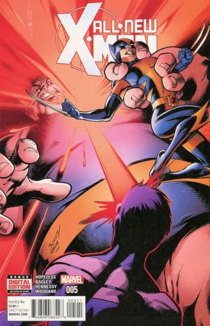 All-New X-Men, Vol. 2 #5 comic book cover, 2016