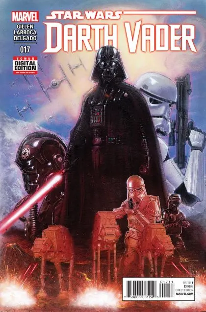 Star Wars: Darth Vader, Vol. 1 #17 comic book cover, 2016