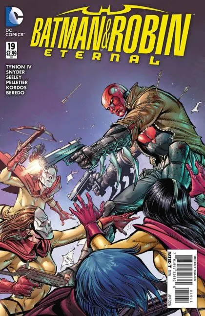Batman and Robin: Eternal #19 comic book cover, 2016