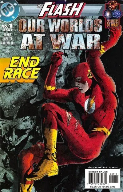 Flash: Our Worlds at War #1 comic book cover, 2001