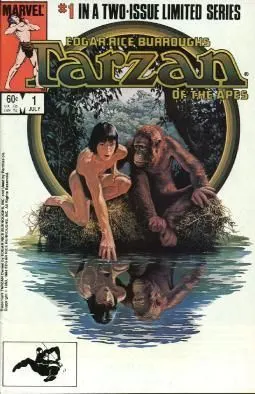 Tarzan of the Apes #1 comic book cover, 1984