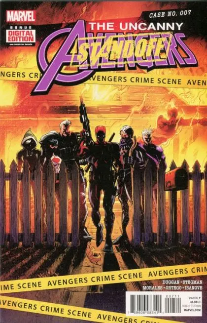 Uncanny Avengers, Vol. 3 #7 Ryan Stegman Regular Cover comic book cover, 2016