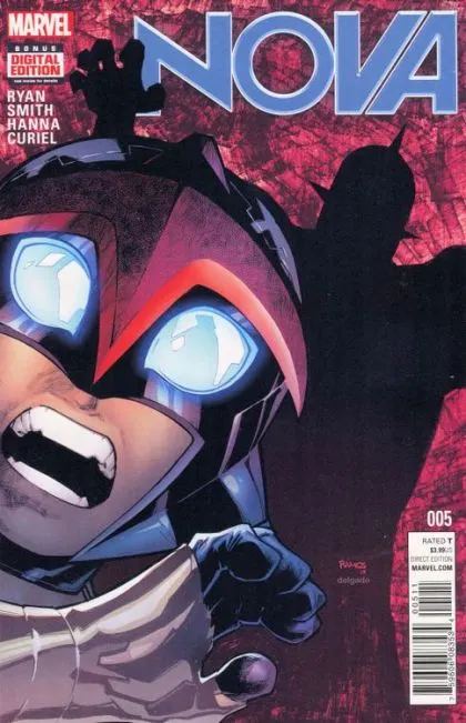 Nova, Vol. 6 #5 comic book cover, 2016