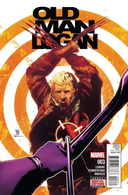 Old Man Logan, Vol. 2 #3 Andrea Sorrentino Regular comic book cover, 2016