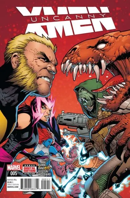 Uncanny X-Men, Vol. 4 #5 comic book cover, 2016