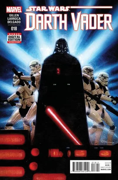 Star Wars: Darth Vader, Vol. 1 #18 comic book cover, 2016