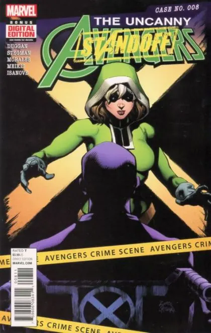 Uncanny Avengers, Vol. 3 #8 Ryan Stegman Regular Cover comic book cover, 2016