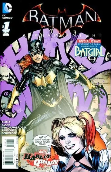 Batman: Arkham Knight - Batgirl / Harley Quinn Special #1 comic book cover, 2016