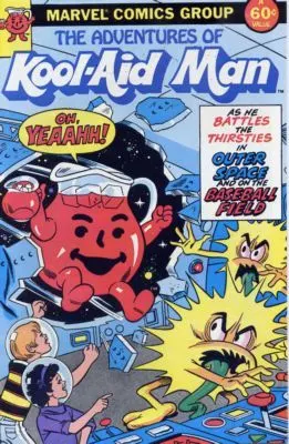 The Adventures of Kool-Aid Man #1 comic book cover, 1983