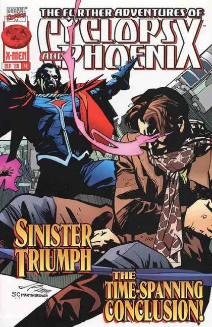 Further Adventures of Cyclops & Phoenix #4 comic book cover, 1996