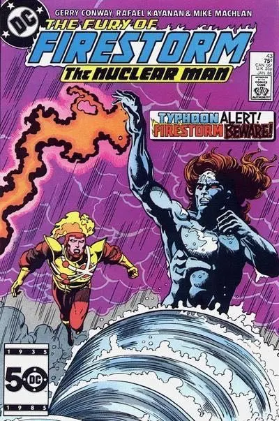 Firestorm, the Nuclear Man, Vol. 2 (1982-1990) #43 Direct Edition comic book cover, 1986