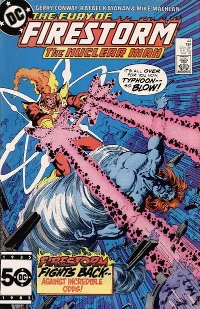 Firestorm, the Nuclear Man, Vol. 2 (1982-1990) #44 Direct Edition comic book cover, 1986