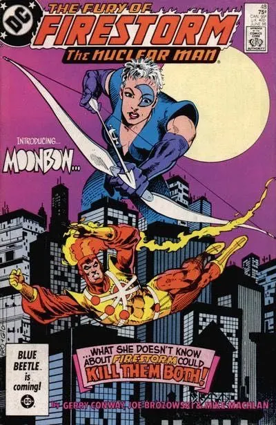 Firestorm, the Nuclear Man, Vol. 2 (1982-1990) #48 Direct Edition comic book cover, 1986