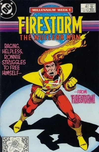 Firestorm, the Nuclear Man, Vol. 2 (1982-1990) #67 Direct Edition comic book cover, 1988