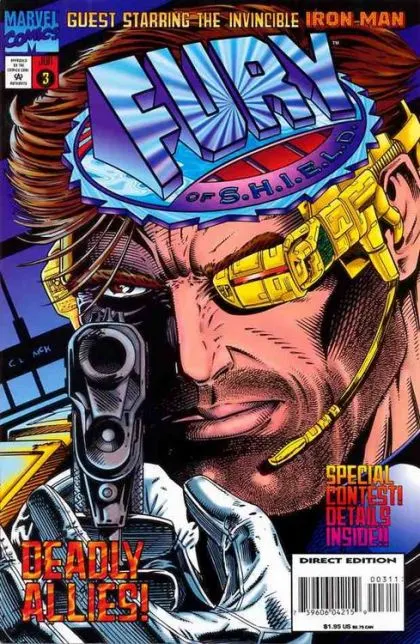 Fury of S.H.I.E.L.D. #3 comic book cover, 1995