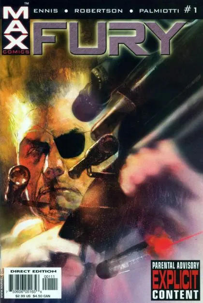 Fury, Vol. 2 #1 comic book cover, 2001