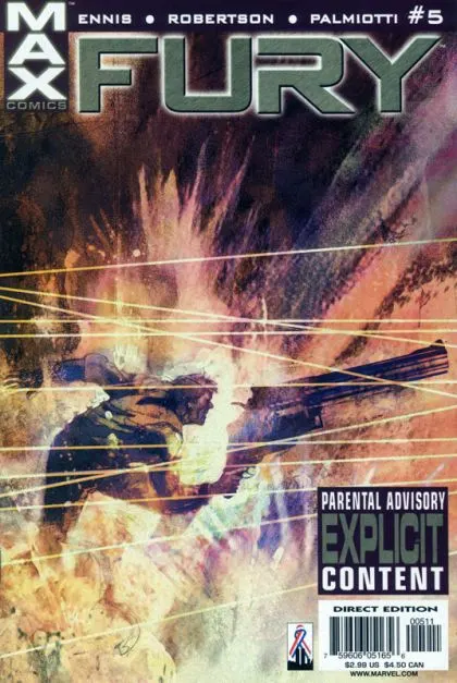 Fury, Vol. 2 #5 comic book cover, 2002
