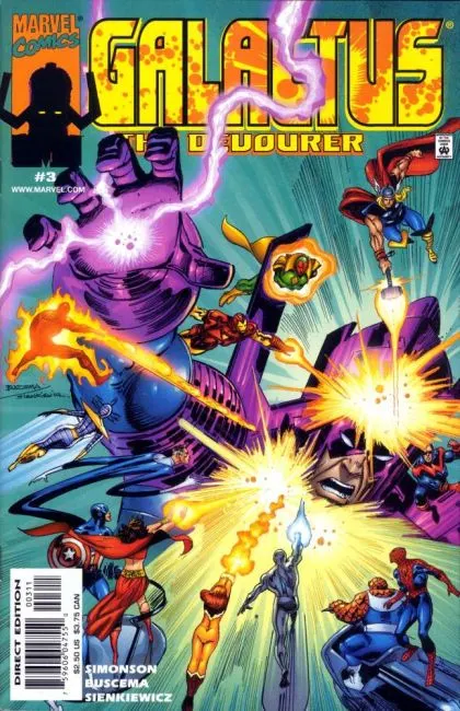 Galactus the Devourer #3 comic book cover, 1999