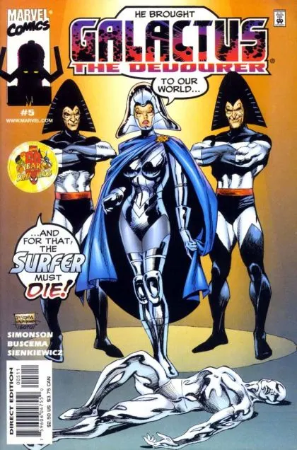 Galactus the Devourer #5 comic book cover, 2000