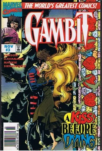 Gambit, Vol. 2 #3 Newsstand Edition comic book cover, 1997