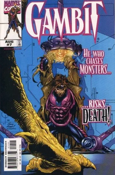 Gambit, Vol. 3 #7 Direct Edition comic book cover, 1999