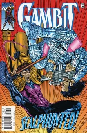 Gambit, Vol. 3 #9 Direct Edition comic book cover, 1999