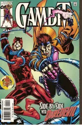 Gambit, Vol. 3 #11 Direct Edition comic book cover, 1999