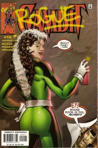 Gambit, Vol. 3 #15 Direct Edition comic book cover, 2000