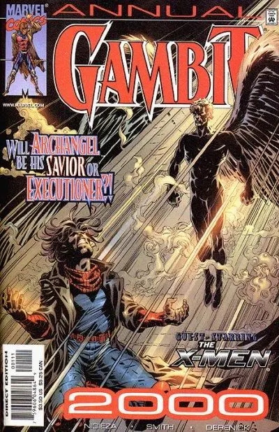 Gambit, Vol. 3 Annual #2 Direct Edition comic book cover, 2000