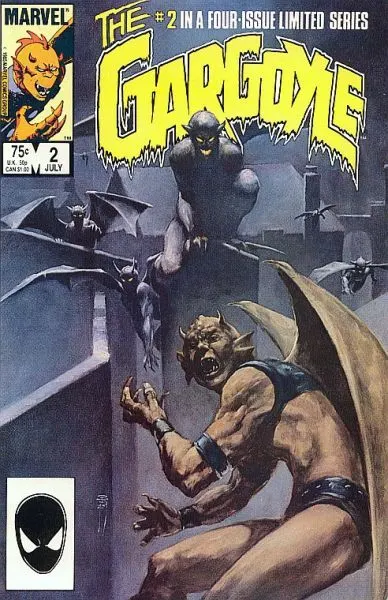 The Gargoyle #2 Direct Edition comic book cover, 1985