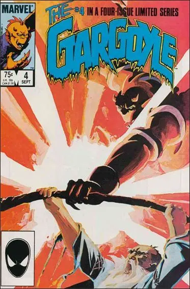 The Gargoyle #4 Direct Edition comic book cover, 1985