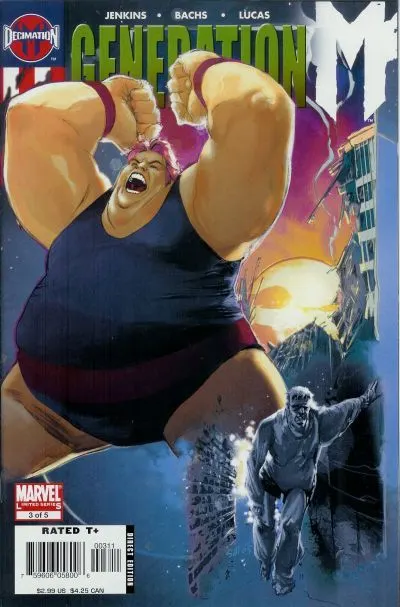 Generation M #3 comic book cover, 2006