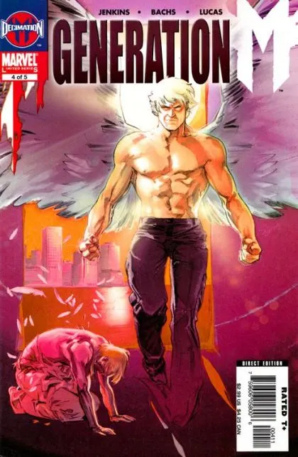 Generation M #4 comic book cover, 2006