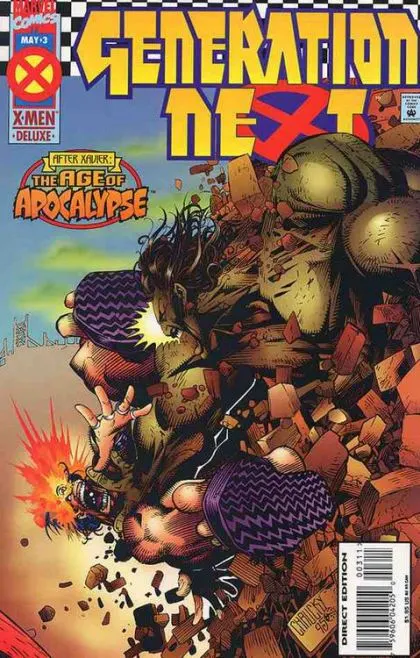 Generation Next #3 Direct Edition comic book cover, 1995