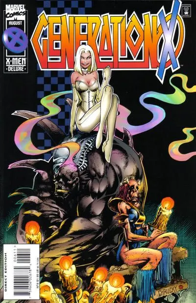 Generation X, Vol. 1 #6 Direct Edition comic book cover, 1995