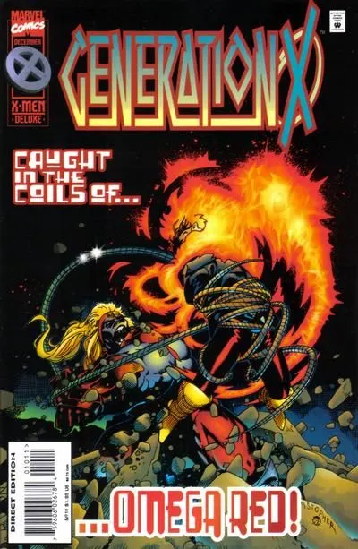 Generation X, Vol. 1 #10 Direct Edition comic book cover, 1995