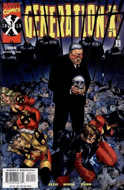 Generation X, Vol. 1 #66 Direct Edition comic book cover, 2000