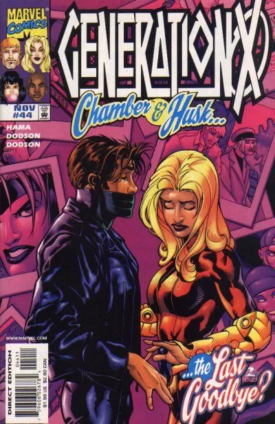 Generation X, Vol. 1 #44 Direct Edition comic book cover, 1998