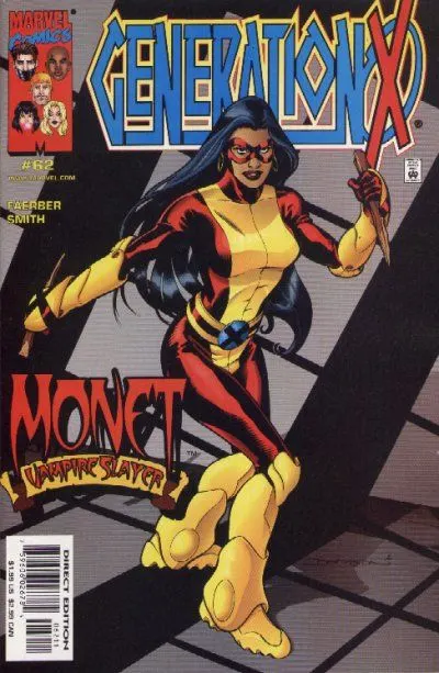 Generation X, Vol. 1 #62 Direct Edition comic book cover, 2000