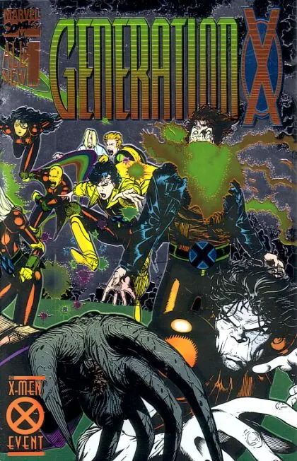 Generation X, Vol. 1 #1 Direct Edition comic book cover, 1994