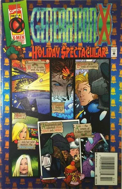 Generation X, Vol. 1 #4 Deluxe Newsstand comic book cover, 1995