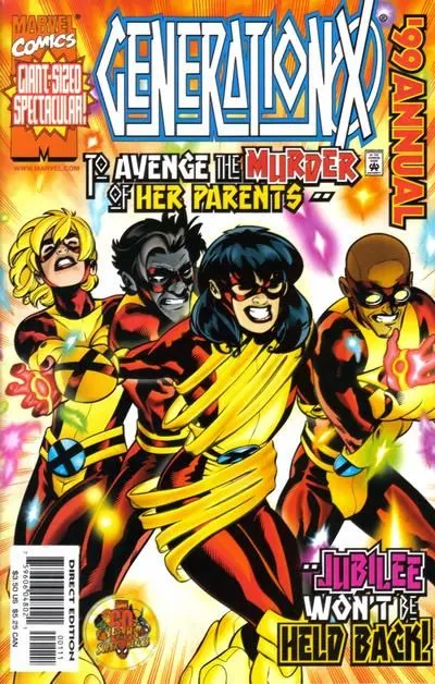 Generation X, Vol. 1 Annual #1999 comic book cover, 1999