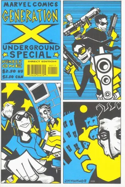 Generation X Special #1 comic book cover, 1998