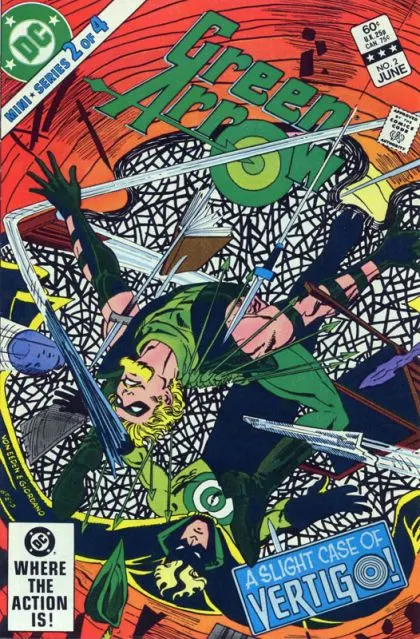 Green Arrow, Vol. 1 #2 Direct Edition comic book cover, 1983