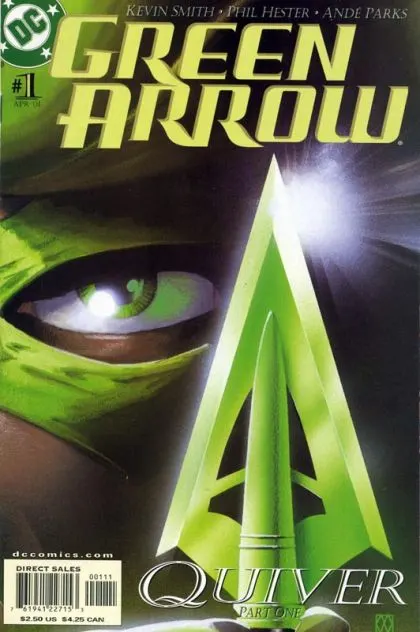 Green Arrow, Vol. 3 #1 Matt Wagner Regular comic book cover, 2001