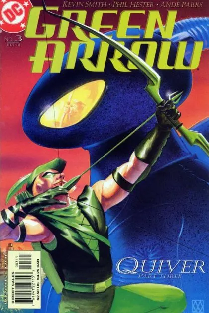 Green Arrow, Vol. 3 #3 comic book cover, 2001