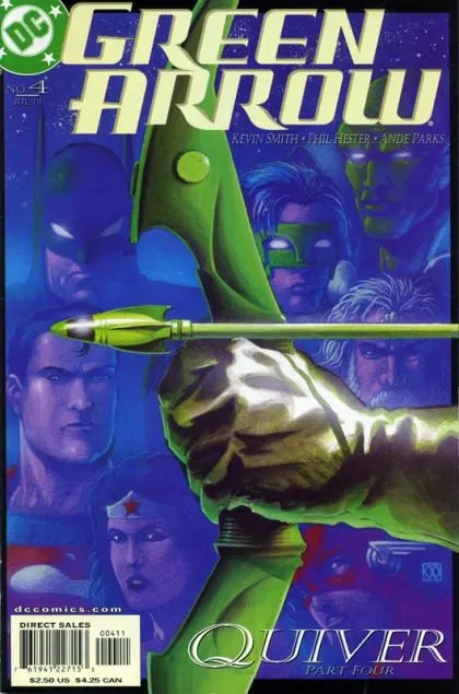 Green Arrow, Vol. 3 #4 comic book cover, 2001