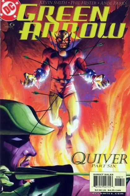 Green Arrow, Vol. 3 #6 comic book cover, 2001